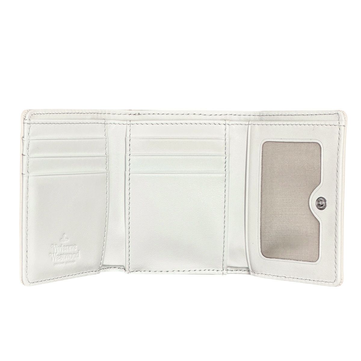 ヴィヴィアンウエストウッド SMALL FRAME WALLET がま口 三つ折り財布 クロコ レディース